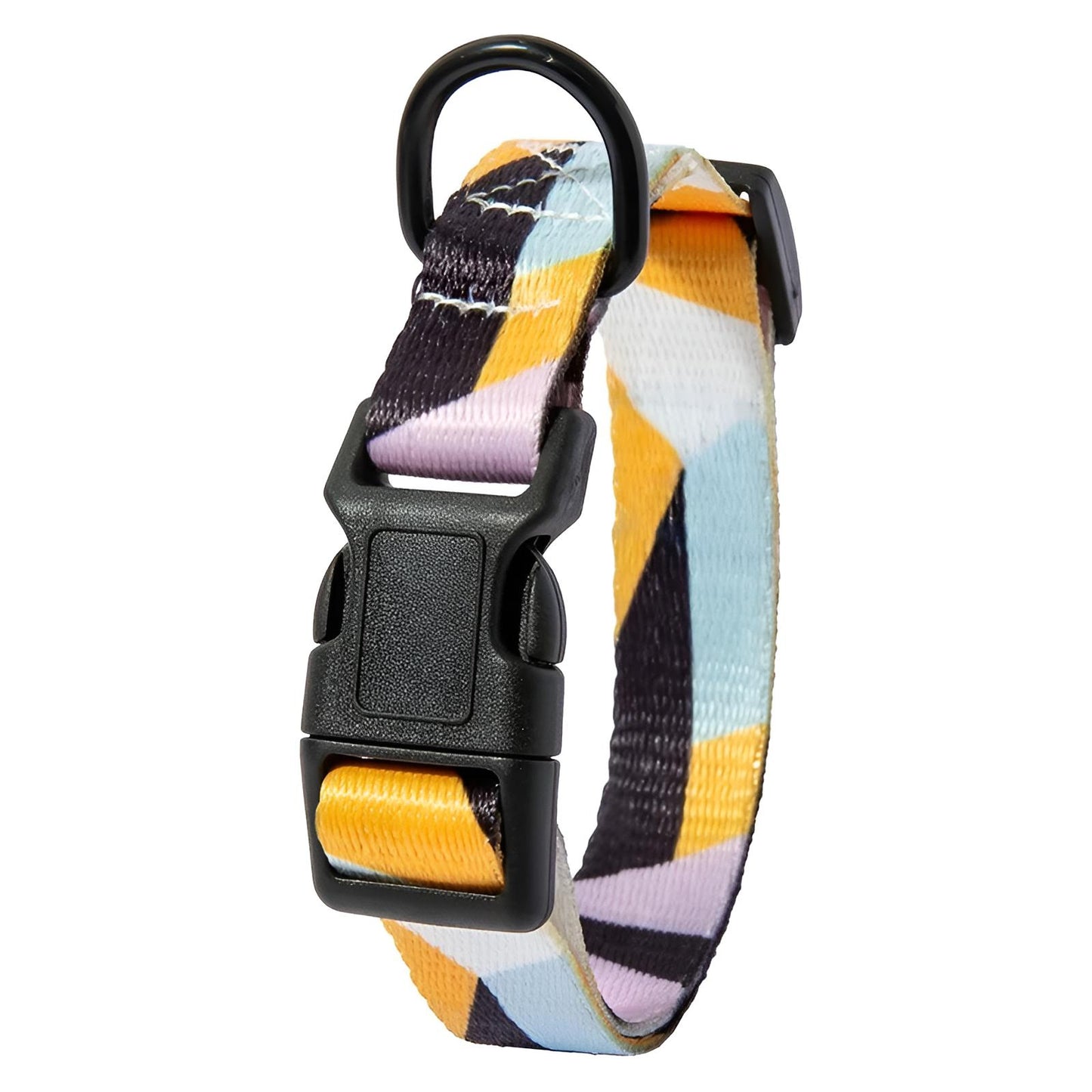 Custom Dog Collar with Name in Polyester Blends A Collar