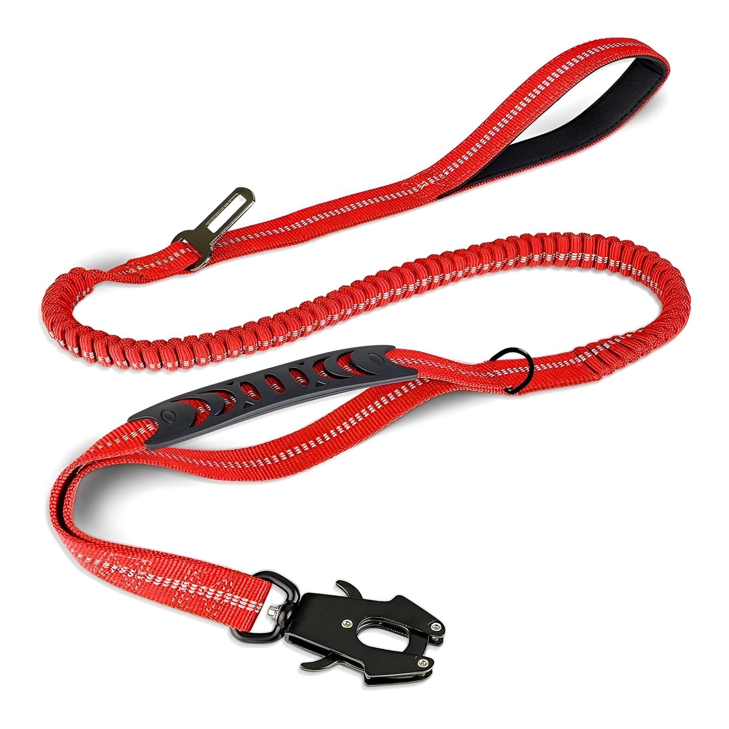 Heavy Duty Tactical Dog Leash with Frog Clip - orange