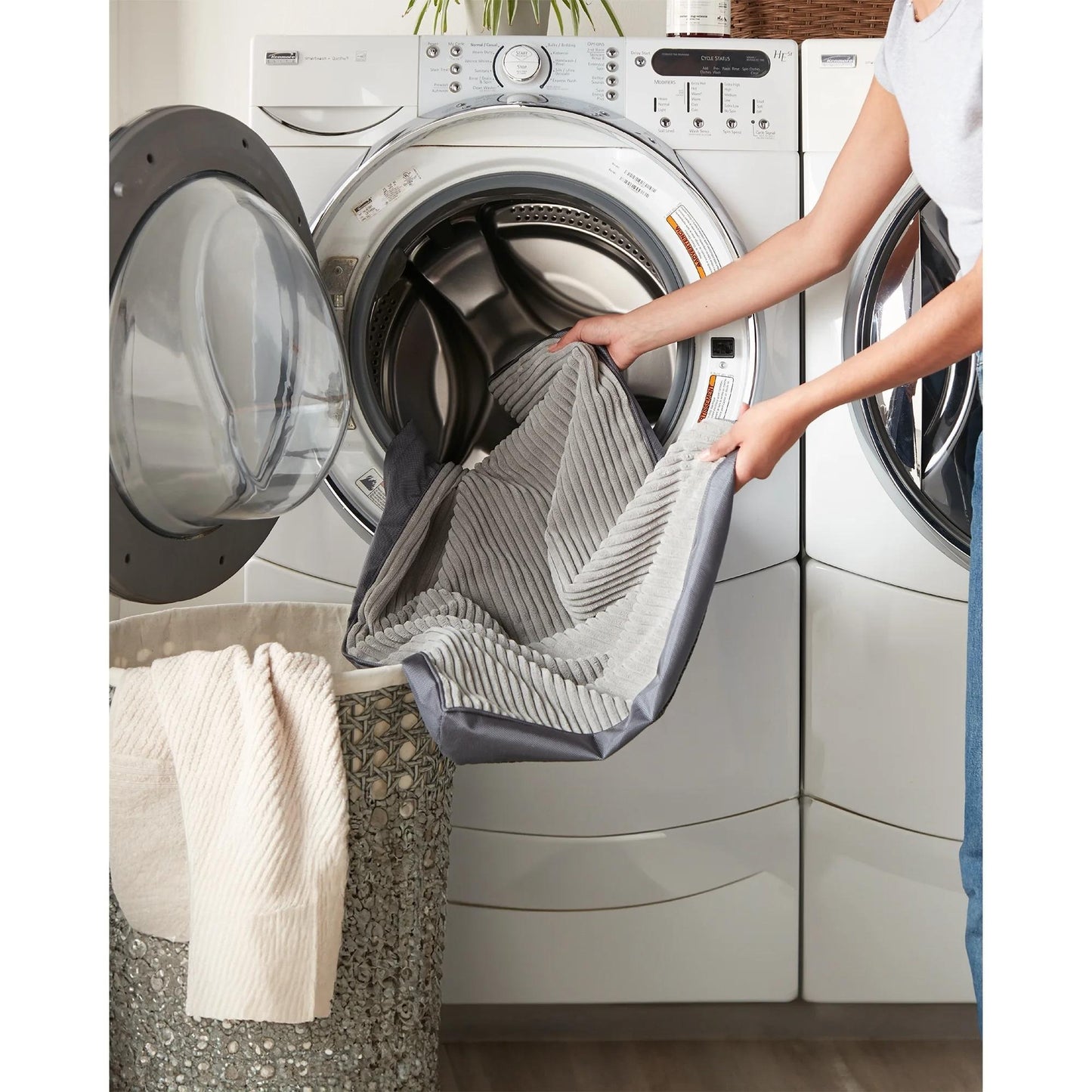 Waterproof Dog Bed with Removable Washable Cover, giant orthopedic dog bed