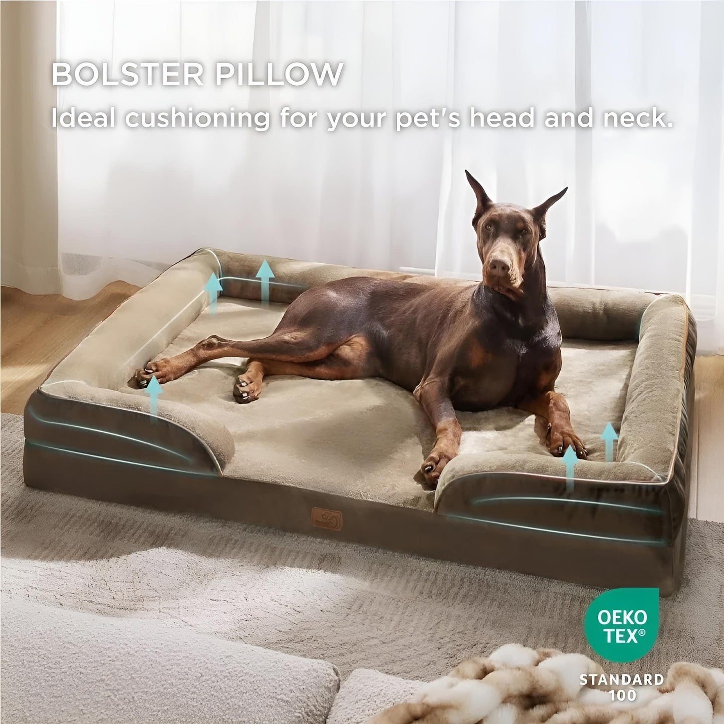 dog sofa bed large