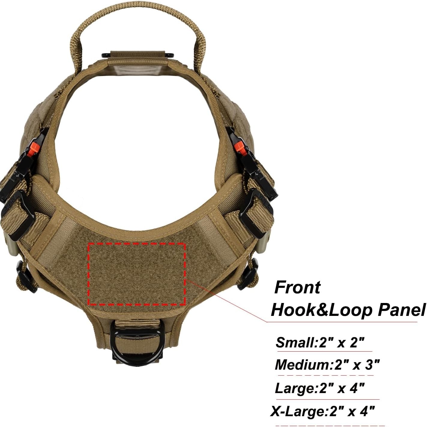 dog tactical vest harness