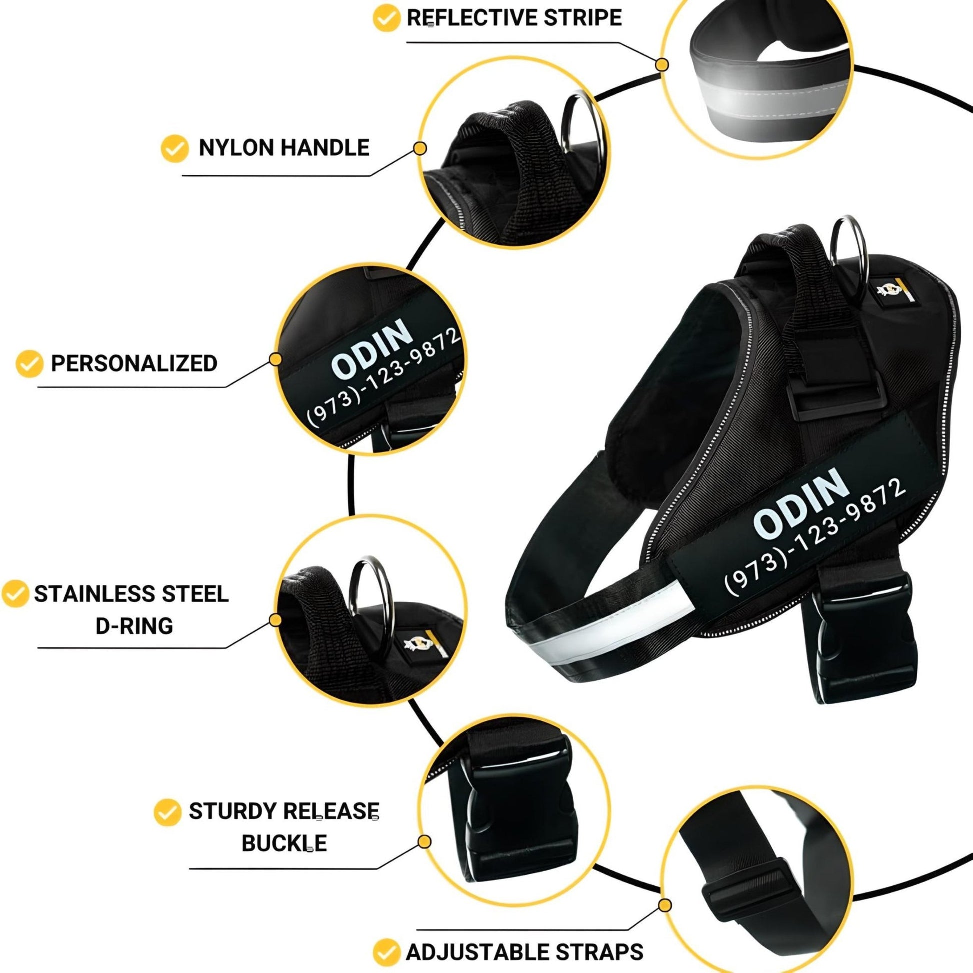 dog harness medium sized dog