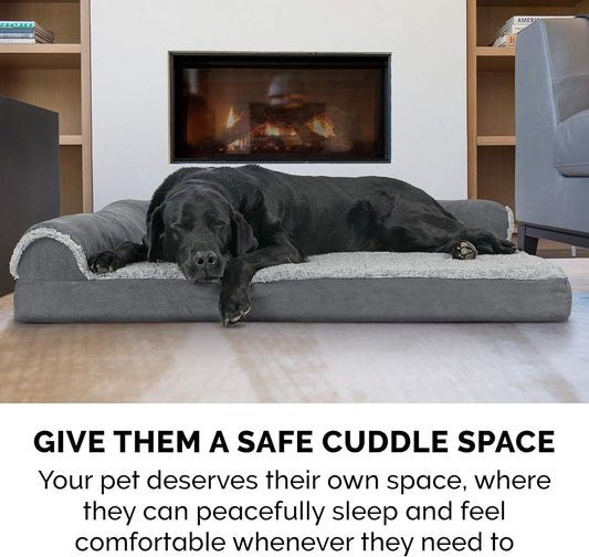 Cozy orthopedic dog bed