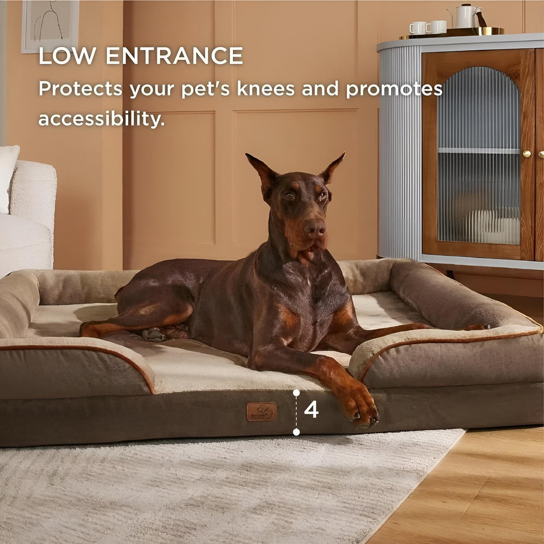 Thick orthopedic dog bed