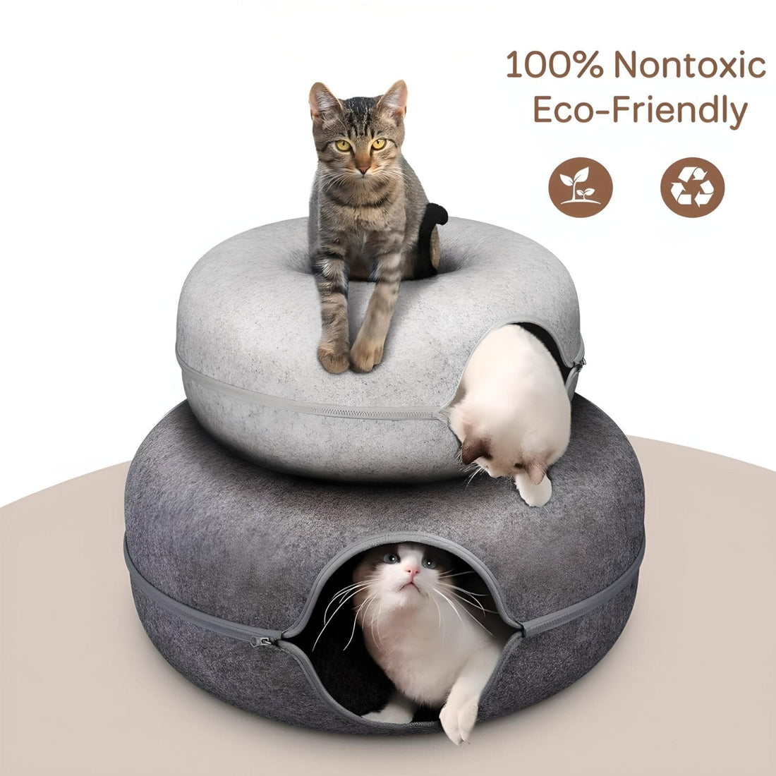 GauGau cat tunnel bed