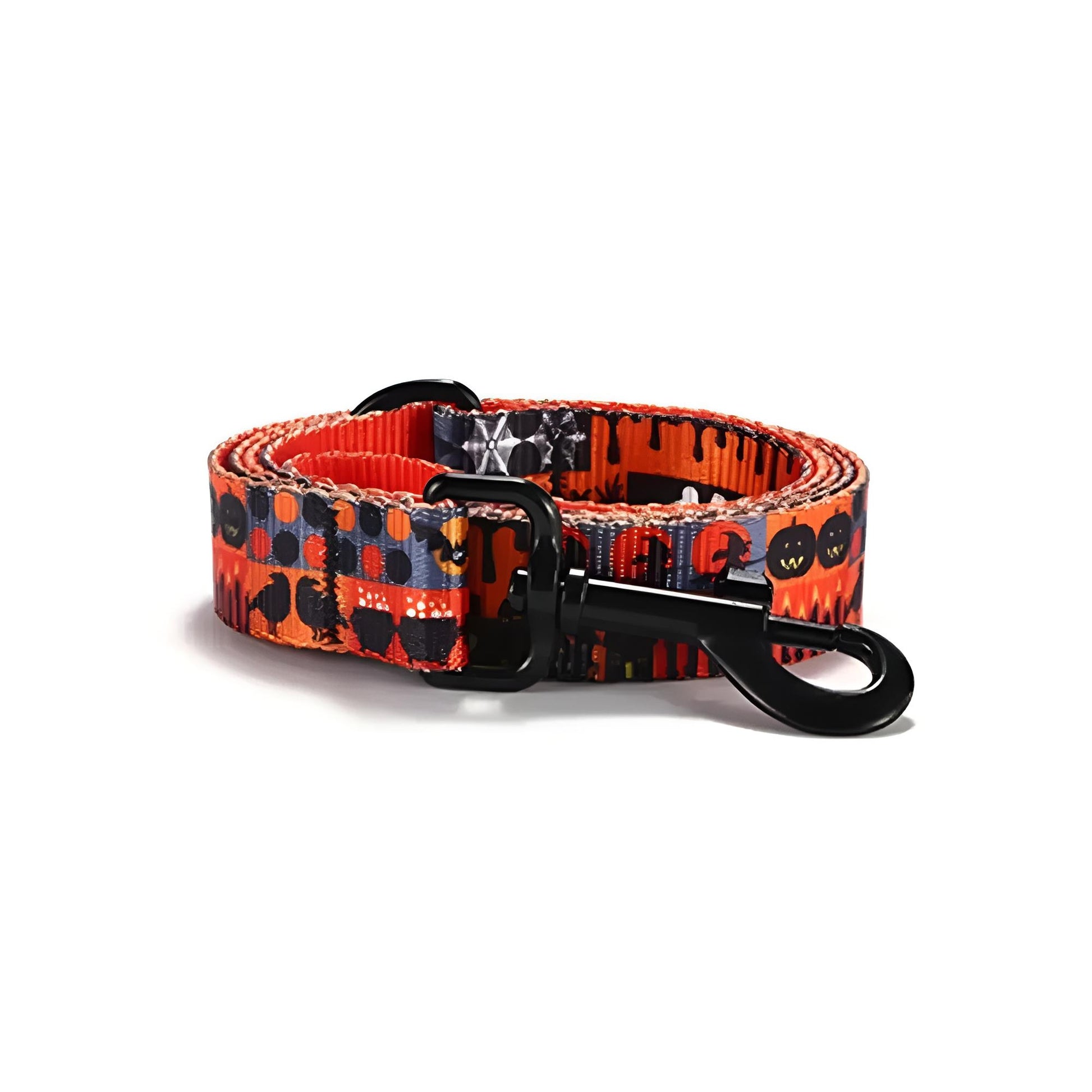 Happy Halloween Nylon Custom Dog Leashes Soft Yarn Leash