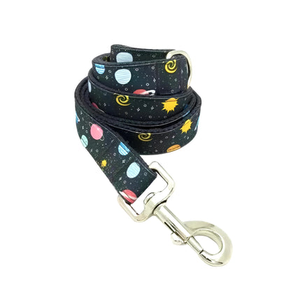 Nylon Metat Custom Collars For Dogs Leash3