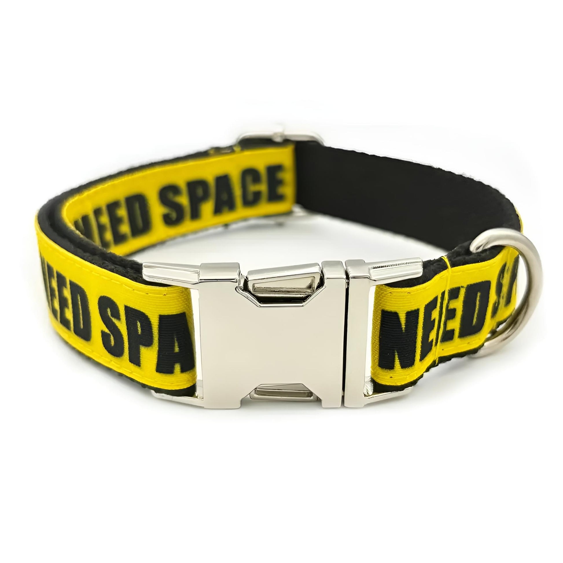 Nylon Puppy Collars Custom I Need Space Collar