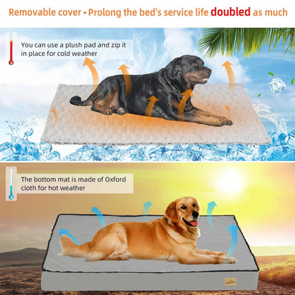 best orthopedic dog beds for large dogs
