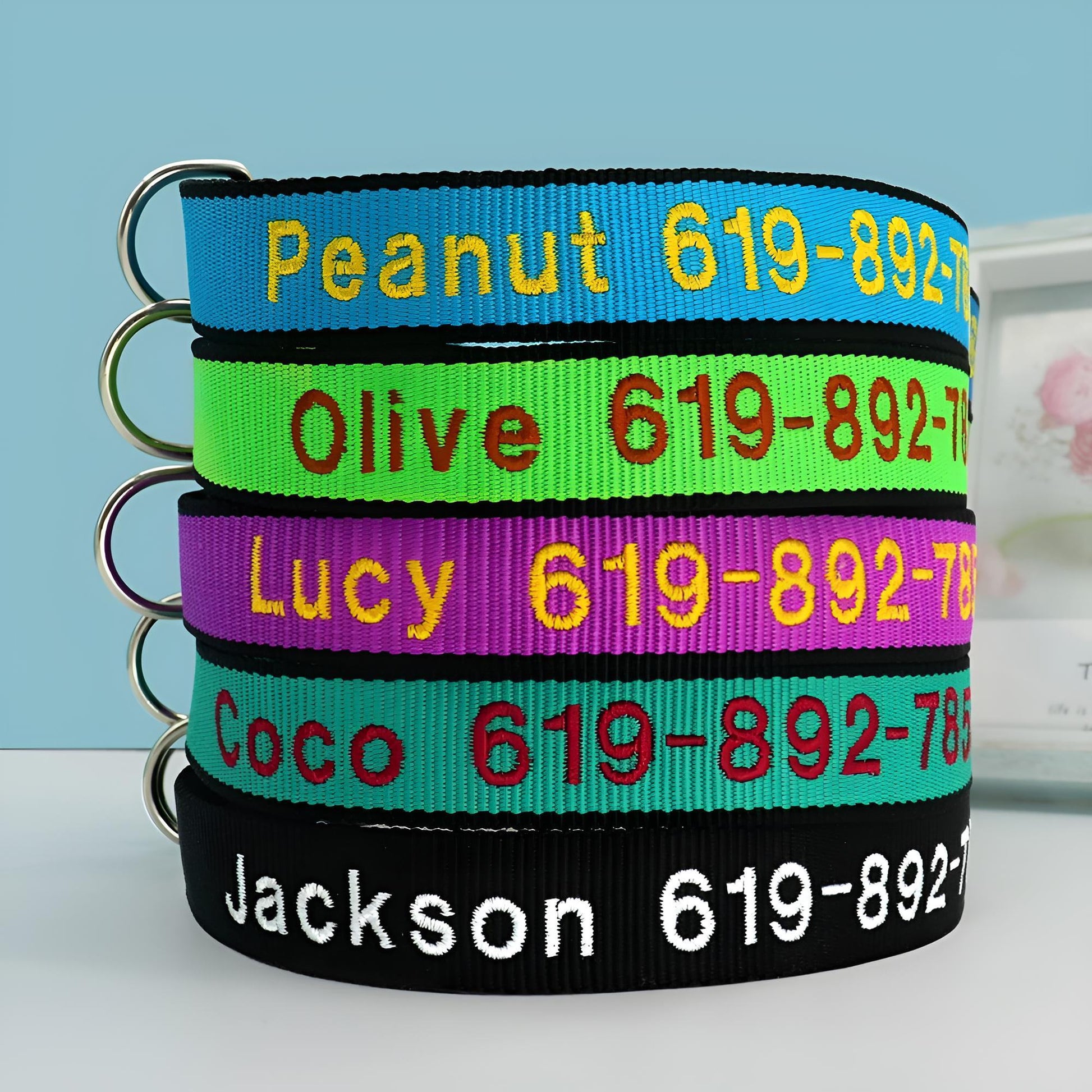 custom made large dog collars