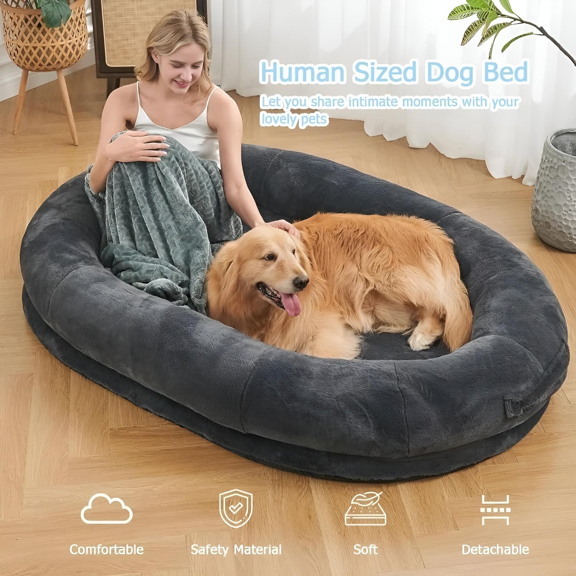 giant dog bed for human