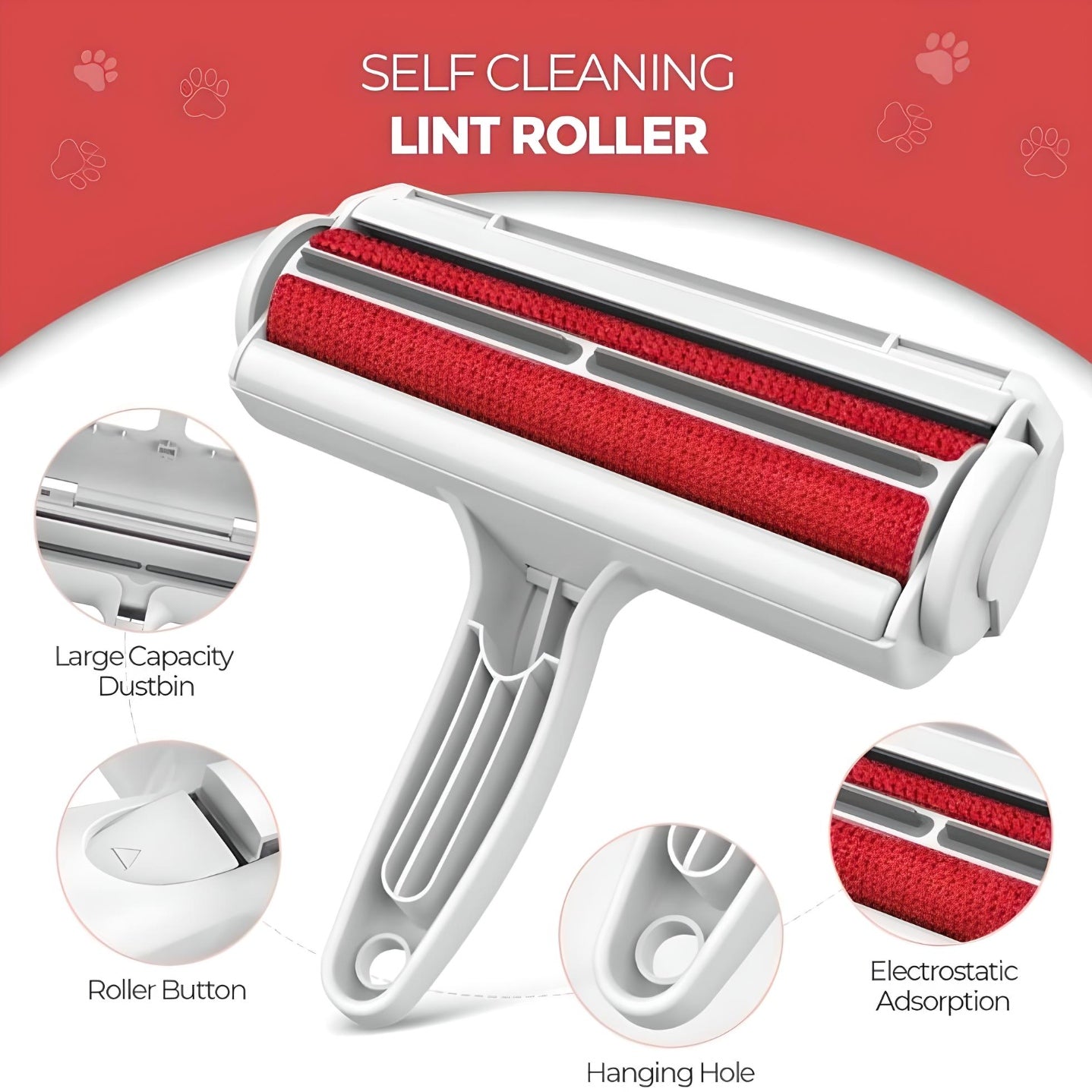 pet hair removal roller
