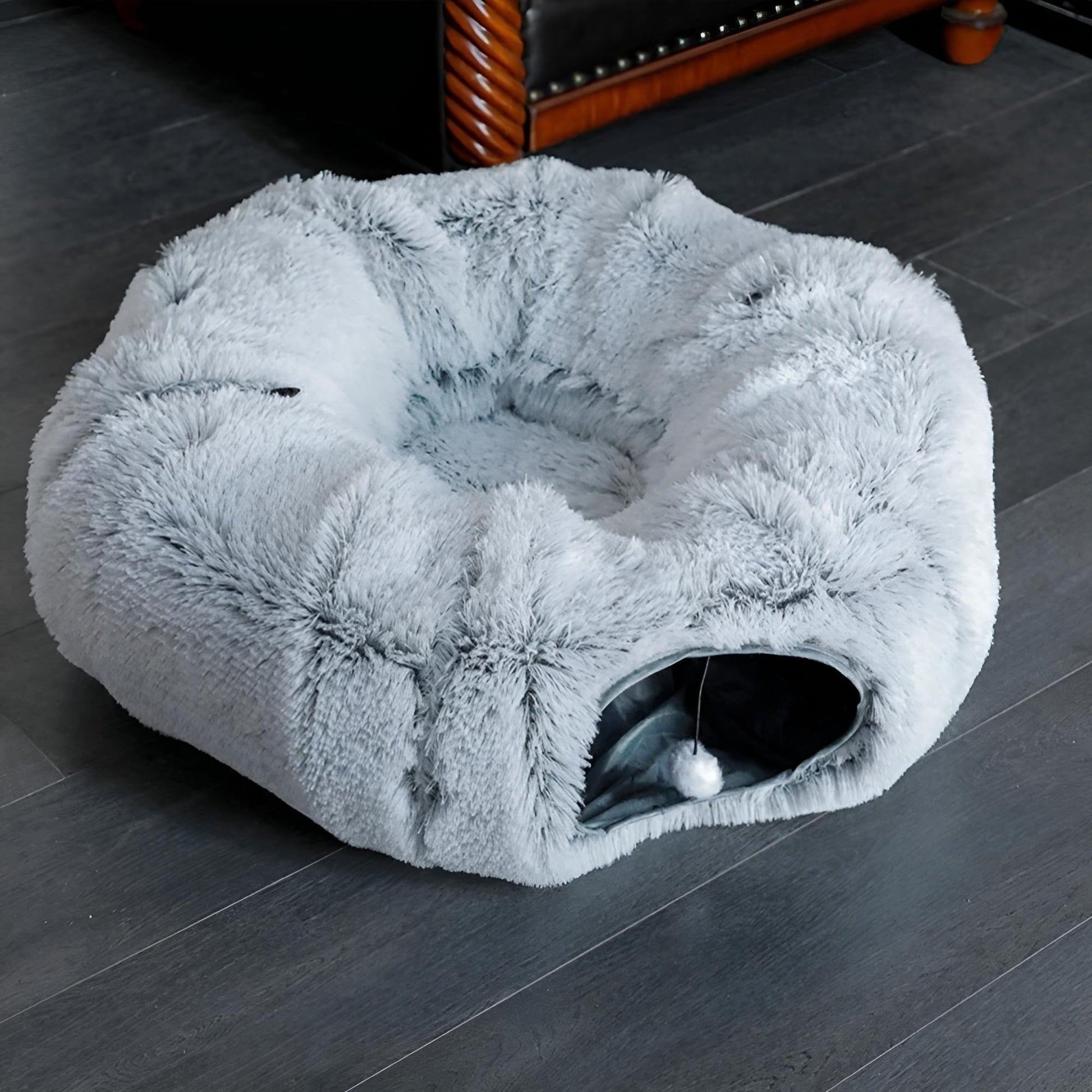 tunnel interactive cat bed